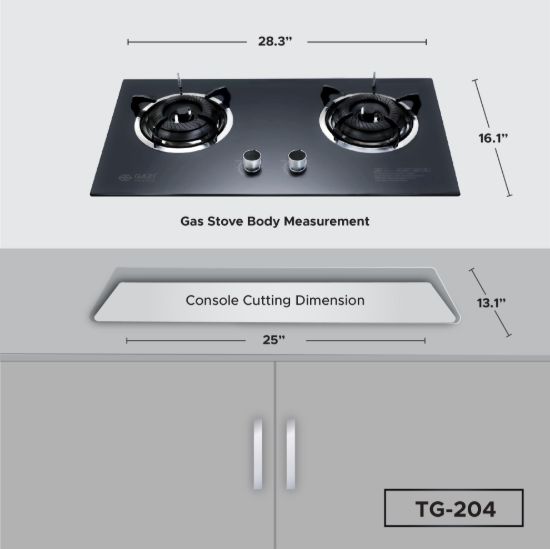 Picture of TG-204 - Gazi Smiss Gas Stove