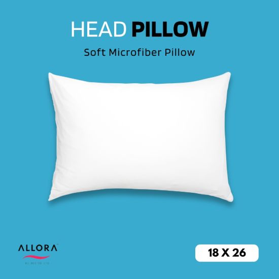 Picture of Allora Microfiber Head Pillow (18″x28″)
