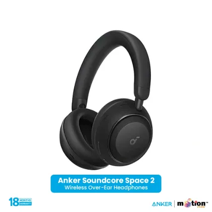 Picture of Anker Soundcore Space 2 Wireless Over-Ear Headphones- Black