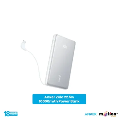 Picture of Anker Zolo 22.5w 10000mAh Power Bank- White