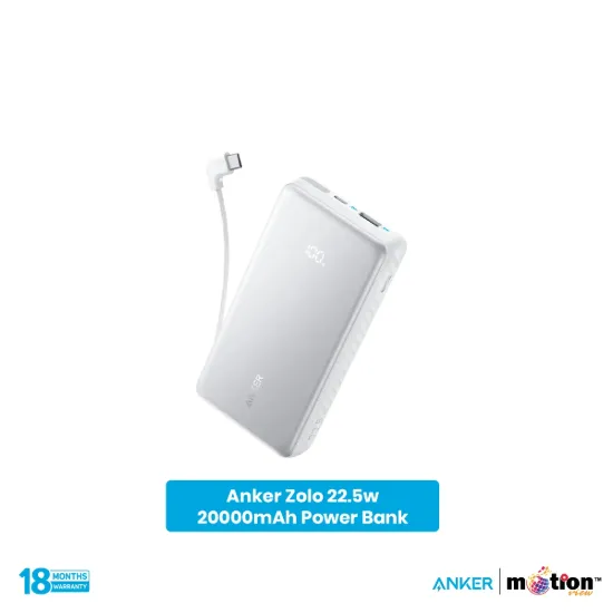 Picture of Anker Zolo 22.5w 20000mAh Power Bank- Black