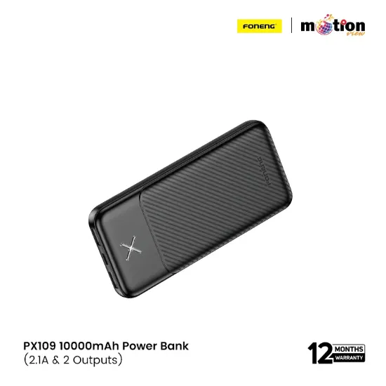 Picture of FONENG PX109 10000mAh Portable Power Bank Dual USB Output
