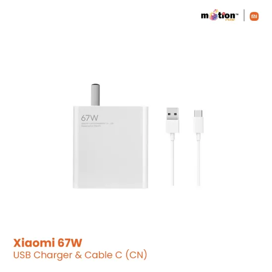 Picture of Xiaomi 67W Fast Charger with USB-A to C Cable-CN