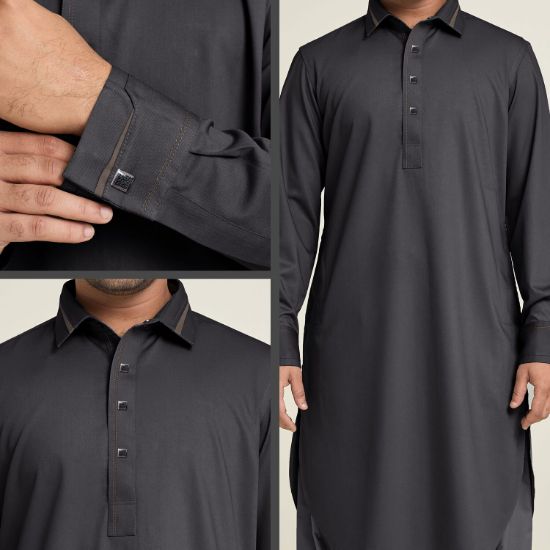 Picture of Mens Premium Kabli Set - Nawjar