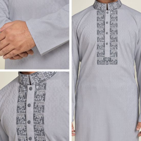 Picture of Mens Premium Panjabi - Aswad